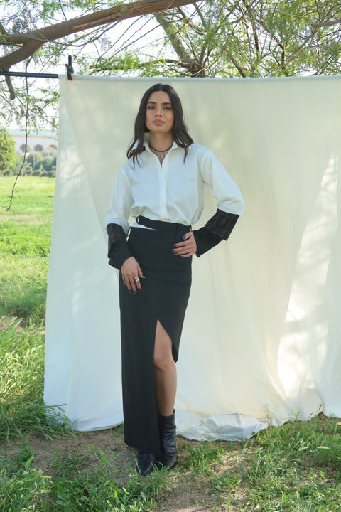 Celia Skirt in Noir