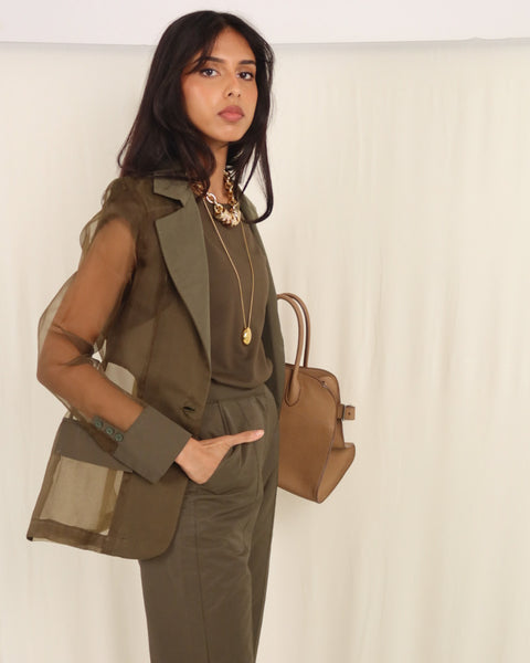 Leya in Khaki