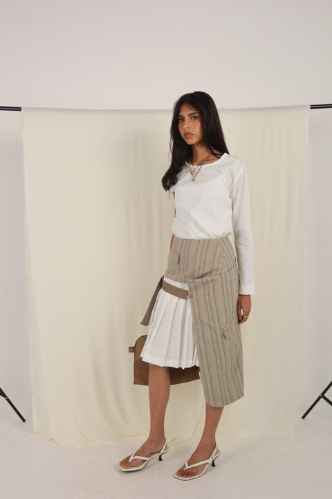 Nyra Skirt in Dune